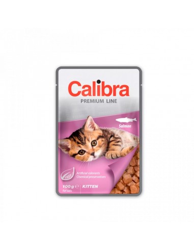 Calibra Cat Kitten Salmon Sobre
