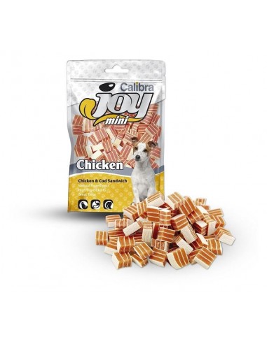 Calibra Dog Joy Sandwich Mini Bacalao Y Pollo