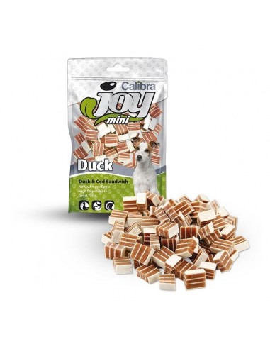 Calibra Dog Joy Sandwich Mini Bacalao Y Pato Calibra Dog Joy Sandwich Mini Bacalao Y Pato
