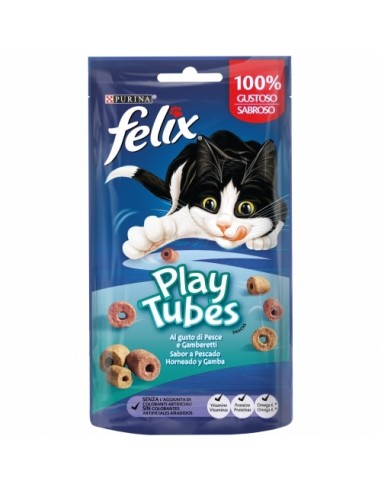 Felix Snacks Play Tubes Fish Prawn