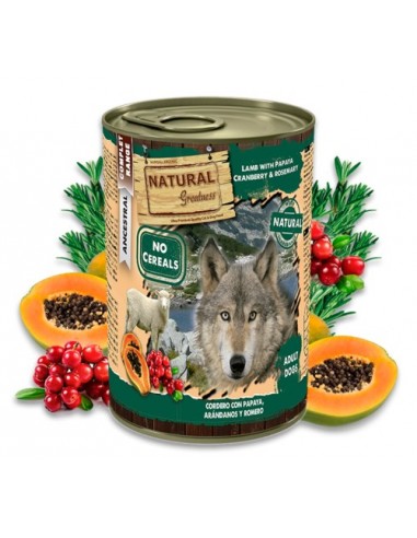 Natural Greatness Canine Cordero con...
