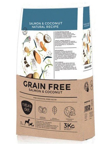 Natura Diet Grain Free Salmón & Coconuts