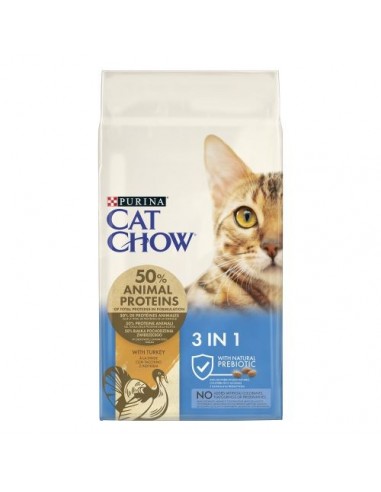 Purina Cat Chow Adulto 3 en 1