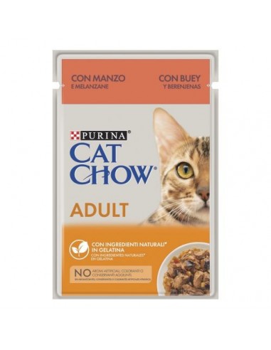 Purina Cat Chow Adulto Buey Sobre