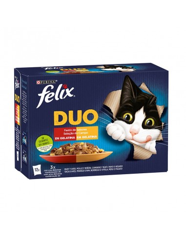 Purina Felix Duo Festín De Sabores Caja