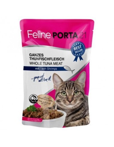 Porta 21 Feline Atun Con Gambas Sobre