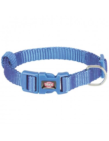 Collar Nylon Premium Azul Cobalto
