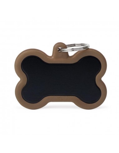 Placa MyFamily Hushtag Hueso XL...