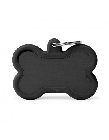 Placa MyFamily Hushtag Hueso Aluminio...