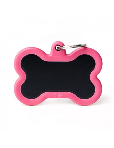 Placa MyFamily Hushtag Hueso Aluminio...