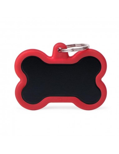 Placa MyFamily Hushtag Hueso Aluminio...