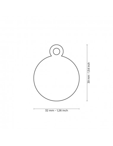 Placa MyFamily Basic Circulo Grande... Placa MyFamily Basic Circulo Grande...