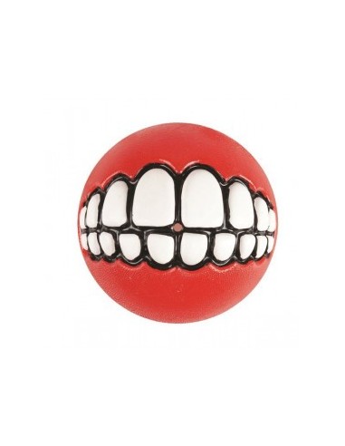 Rogz Perro Pelota Grinz Roja