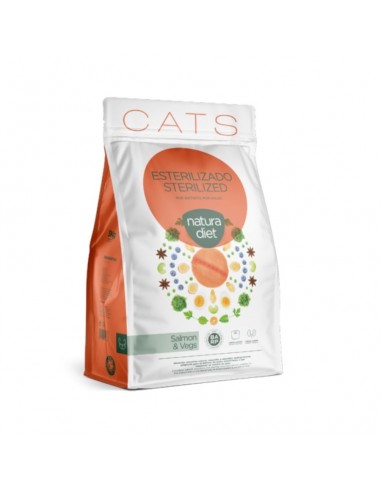 Natura Diet Adult Cat Sterilized Salmon