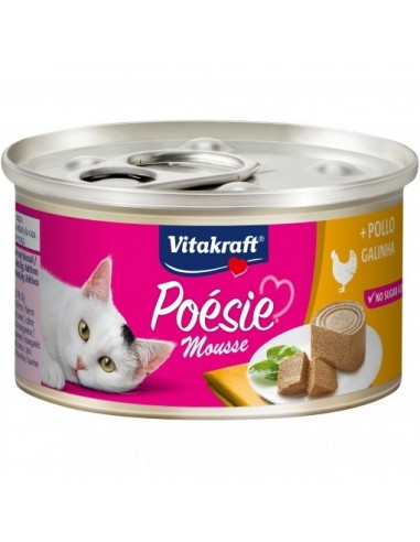Vitakraft Gato Poesie Mousse Pollo Lata