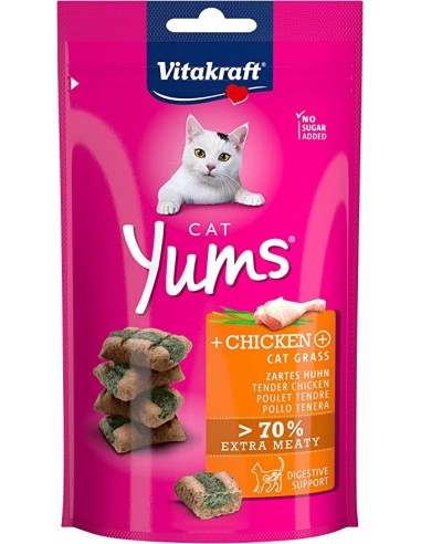 Vitakraft Gato Yums Pollo Con Hierba...