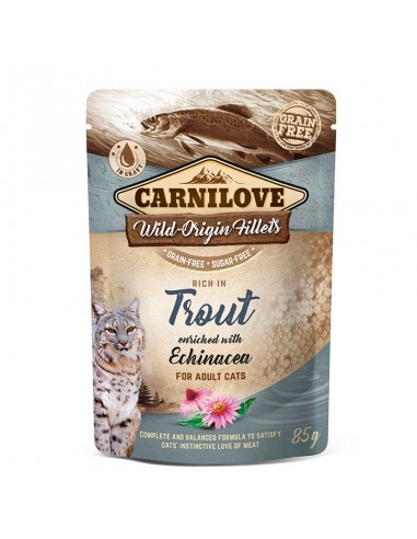 Carnilove Gato Trucha Bolsitas