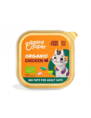 Edgard Cooper Gato Paté Organic Pollo...