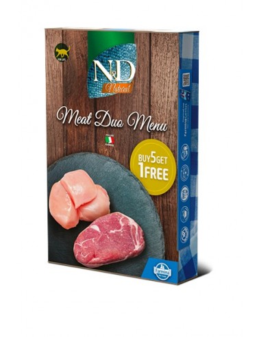 Farmina ND Cat Natural Duo Menu