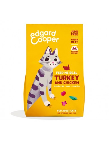 Edgard Cooper Gato Grain Free Pavo Y...