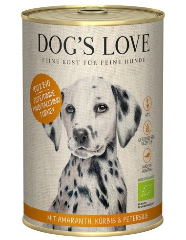 Pienso DOG'S LOVE para perros Pavo sin cereales