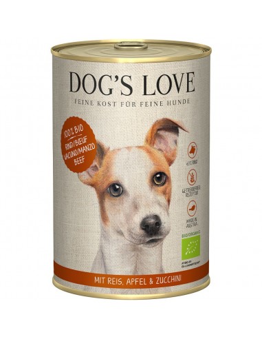 Dog's Love Bio Ternera Lata