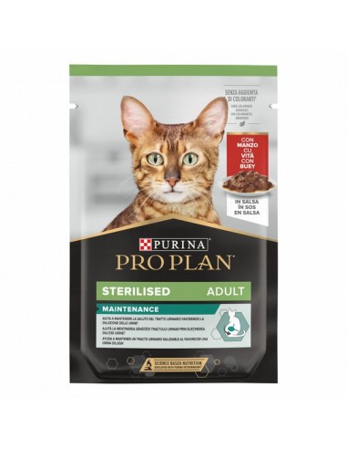 Purina Pro Plan Gato Sterilised Buey...