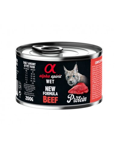 Alpha Spirit Gato Lata Ternera