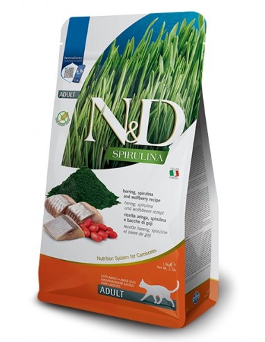 Farmina ND Cat Spirulina Arenque...