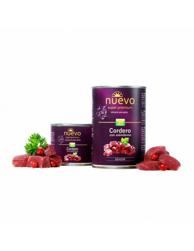 Nuevo Gato Senior Cordero Lata
