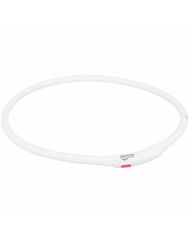 Trixie Collar Luminoso USB XS-XL Blanco