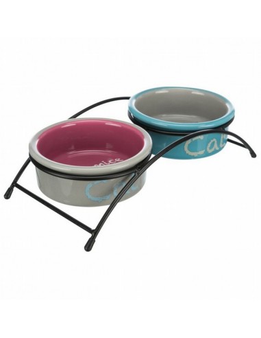 Trixie Comedero Gato Cerámica Doble...