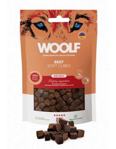Woolf Perro Snack Semihúmedos Ternera