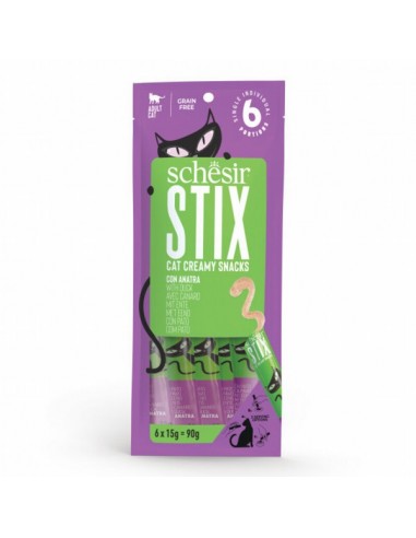 Schesir Gato Stix Creamy Pato Schesir Gato Stix Creamy Pato
