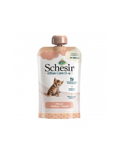 Schesir Gato Kitten Pollo En Crema... Schesir Gato Kitten Pollo En Crema...