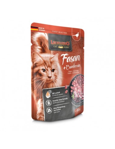 Leonardo Gato Faisán Y Arándano Rojo...