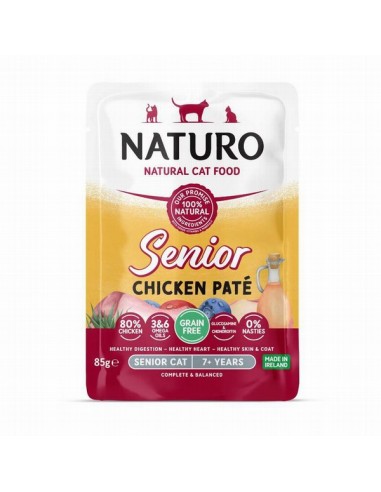 Naturo Gato Senior Pollo Pate Bolsita Naturo Gato Senior Pollo Pate Bolsita