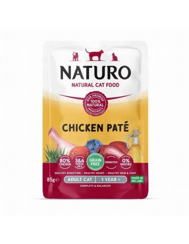 Naturo Gato Pollo Pate Bolsita