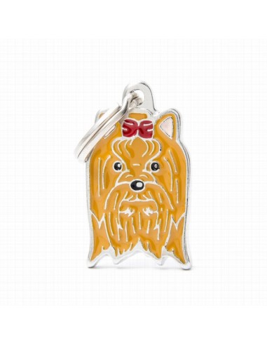 Placa MyFamily Friends Perro Yorkshire