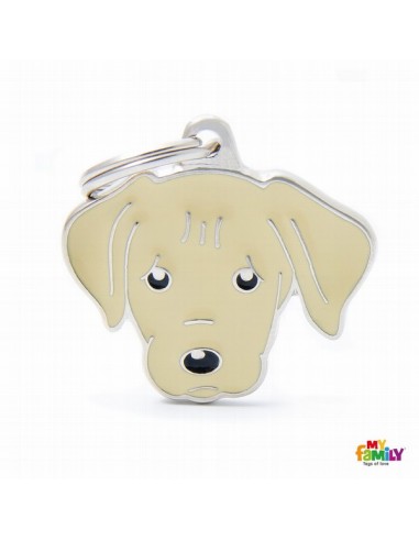 Placa MyFamily Friends Perro Labrador...