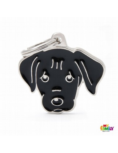 Placa MyFamily Friends Perro Labrador...