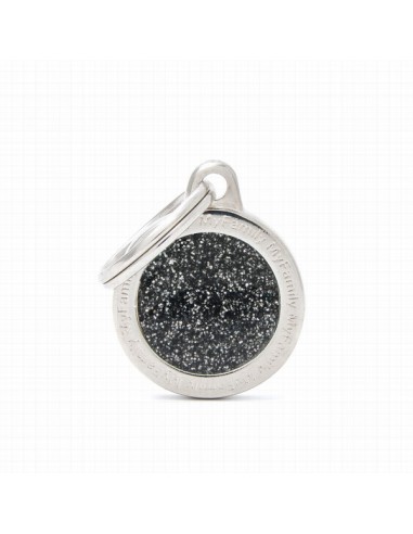 Placa MyFamily Shine Círculo Pequeño...