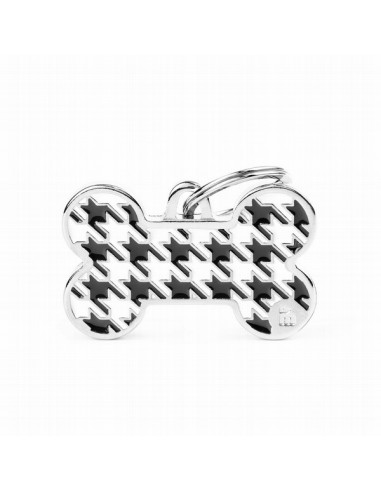 Placa MyFamily Style Hueso Pata de... Placa MyFamily Style Hueso Pata de...