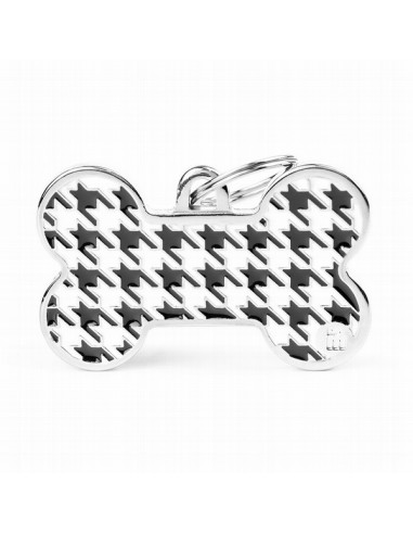 Placa MyFamily Style Hueso XL Pata de...