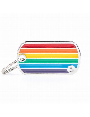 Placa MyFamily Rainbow Bandera Colores