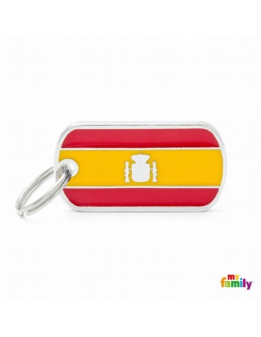 Placa MyFamily Flags Bandera España