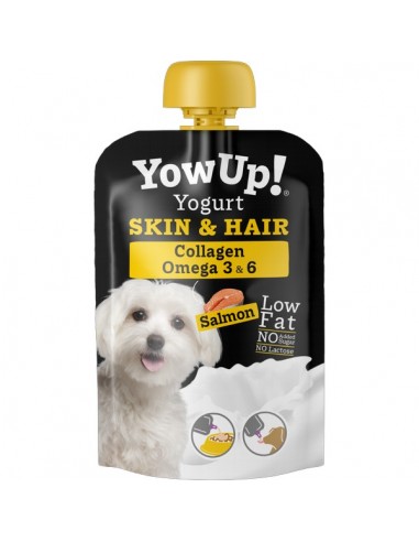 Yowup Perros Yogurt Skin & Hair Salmón