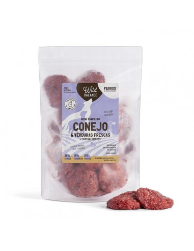 Wild Balance Perro Menu Barf Conejo Y...