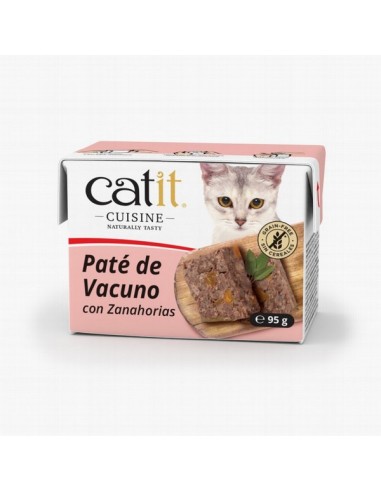 Catit Cuisine Paté Vacuno Con Zanahorias