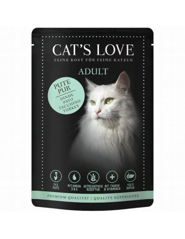 Cat's Love Adult Pavo Puro Bolsita
